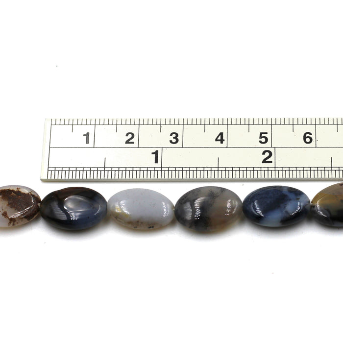 Dendritic Agate Flat Ovals