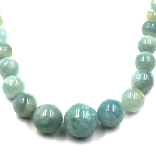 Graduated Aquamarine Rounds