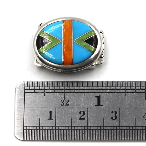 5 Strand Multi Stone Box Clasp