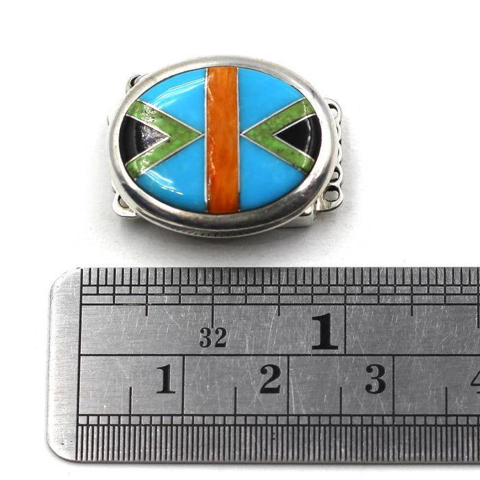 5 Strand Multi Stone Box Clasp