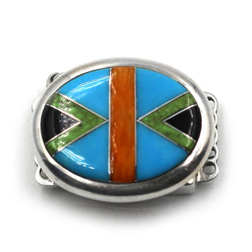 5 Strand Multi Stone Box Clasp