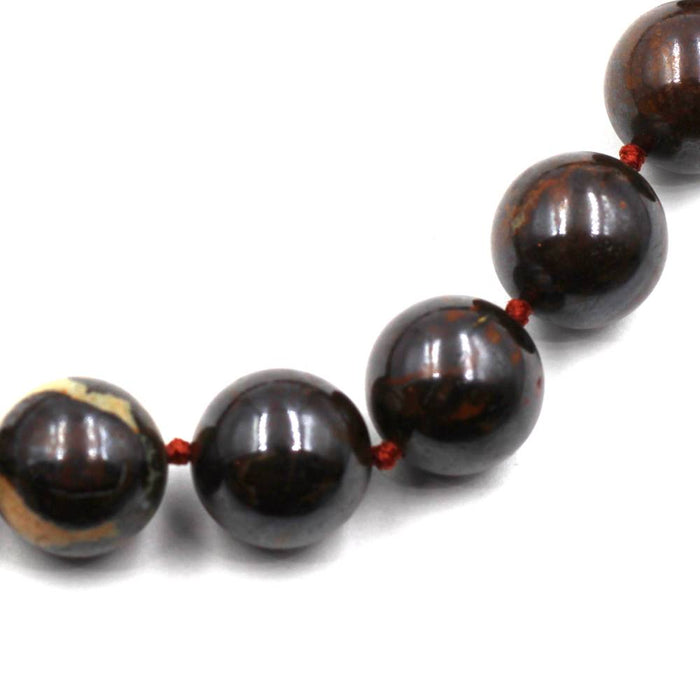 (BOPA-006) 16mm Round Boulder Opal Beads