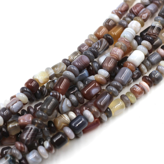 (BOTS-002) Botswana Barrel Rondelles