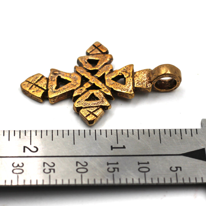 (bzp103) Ethiopian Coptic Cross