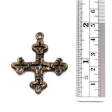 (bzp218-N0651) Cross With Cross Cut Outs