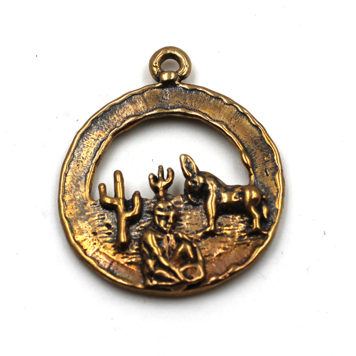 (bzp380) Desert Scene Charm