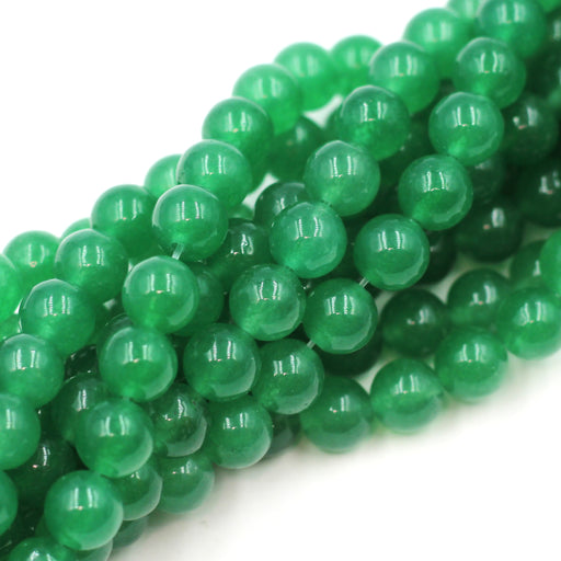 8mm Round Green Aventurine