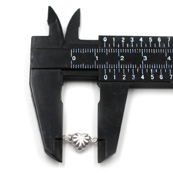 Small Heart Clasp With Safety