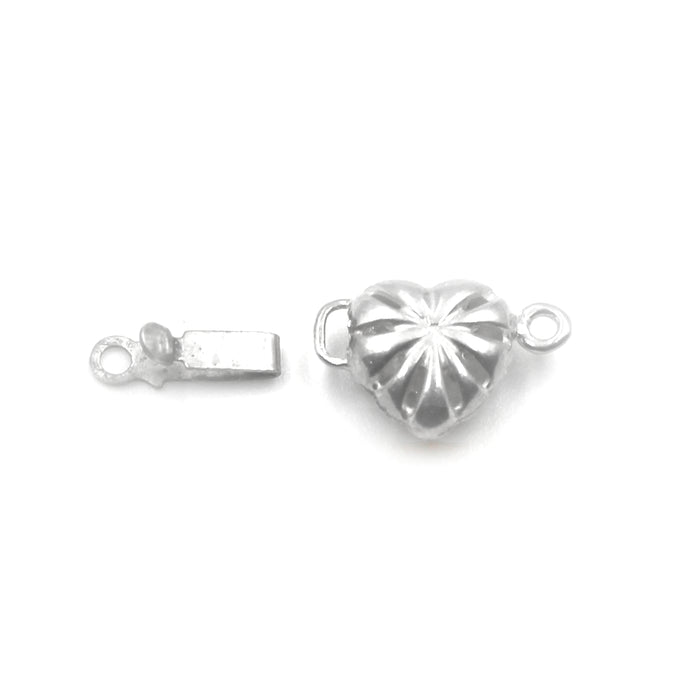 Small Heart Clasp With Safety