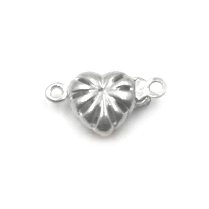 Small Heart Clasp With Safety