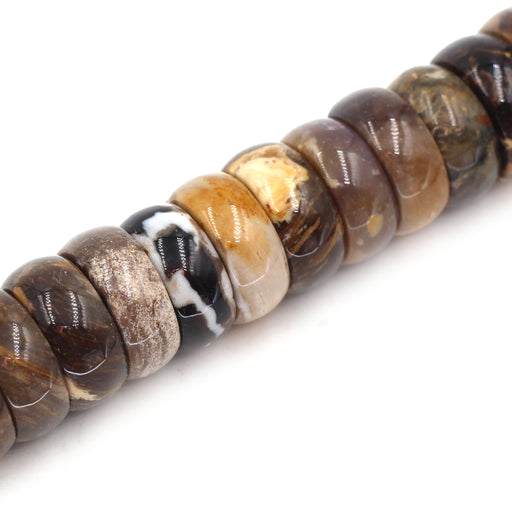 20mm Peanut Jasper Rondelles