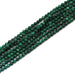 3mm Round Faceted Malachite