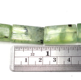 13mm Wide Flat Rectangular Prehnite