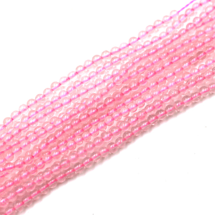 2mm Rose Quartz