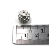 Sterling Silver 10mm Bumpy Bead