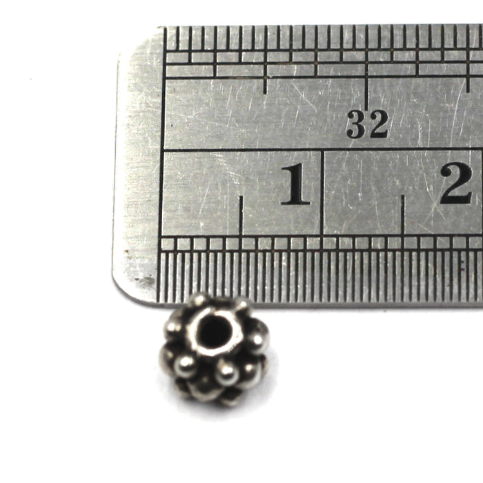 (SB-011) Sterling Granulated Bead