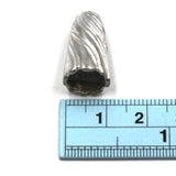 (scn015-8792) Sterling Silver Cone