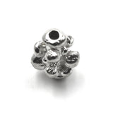 Solid Sterling Silver Bumpy Bead
