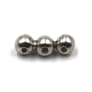 Three Hole Sterling Silver Spacer Bar