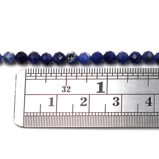 4mm Faceted Sodalite