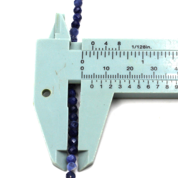 4mm Faceted Sodalite