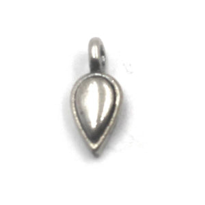 (spn005) Small Sterling Silver Tear Drop Charm