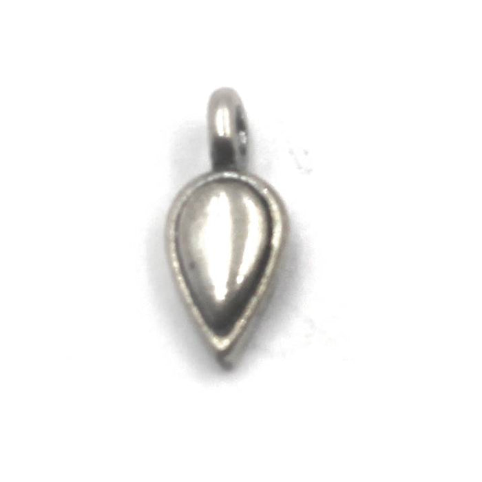 (SPN-005) Small Sterling Silver Tear Drop Charm