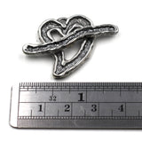 Sterling Heart Toggle