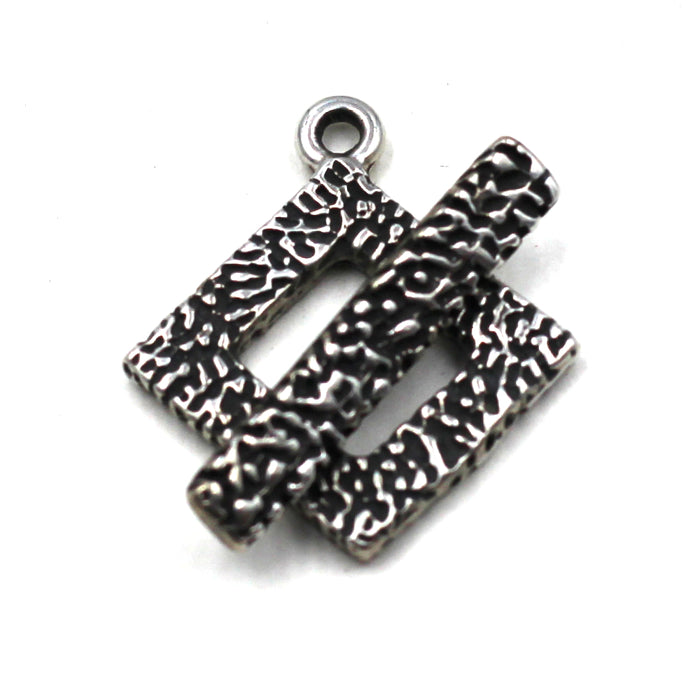 (STG-066) Sterling Square Toggle