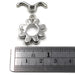 Sterling Flower Toggle