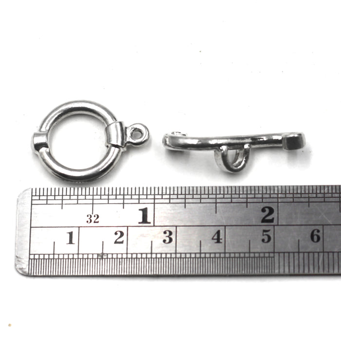 (STG-123) Sterling Toggle Clasp