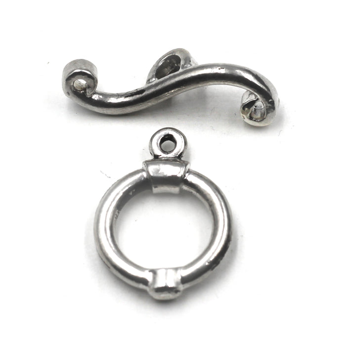 (STG-123) Sterling Toggle Clasp