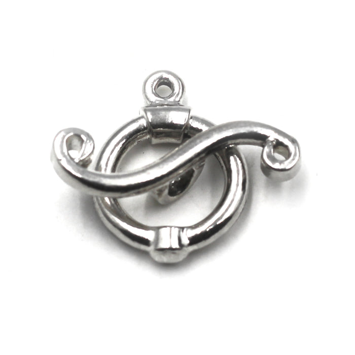 (STG-123) Sterling Toggle Clasp