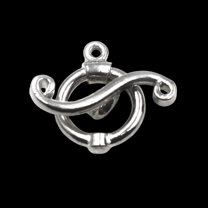 (STG-123) Sterling Toggle Clasp