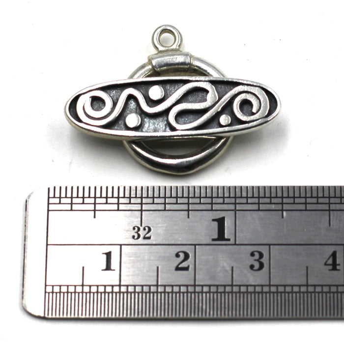Sterling Toggle Clasp