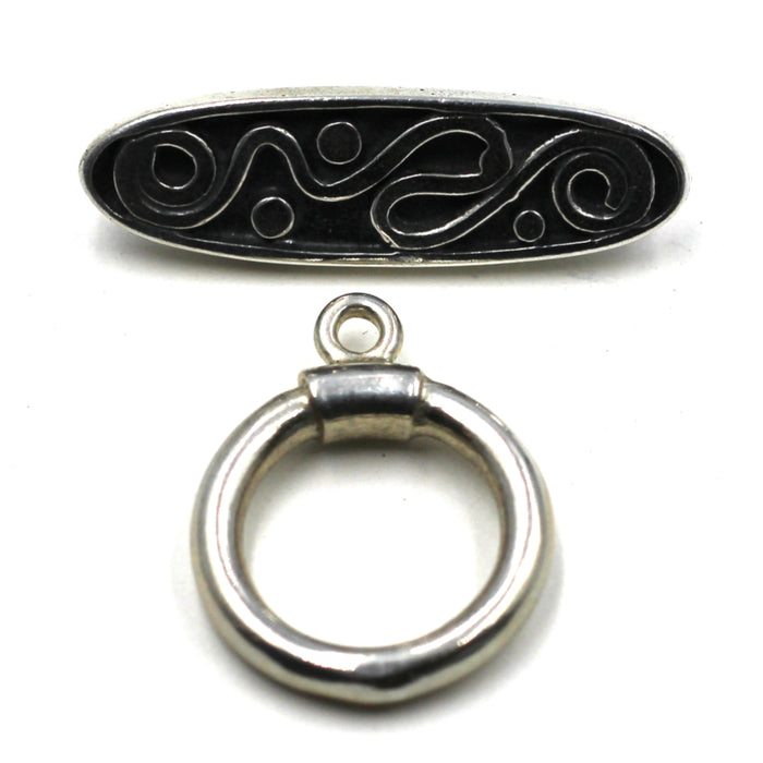 Sterling Toggle Clasp