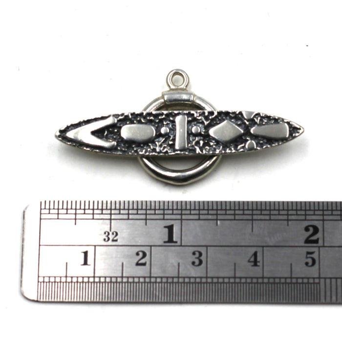 Sterling Toggle Clasp
