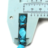 (turq102) Faceted Turquoise Barrels & Roundelles
