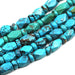 Faceted Turquoise Barrels & Roundelles
