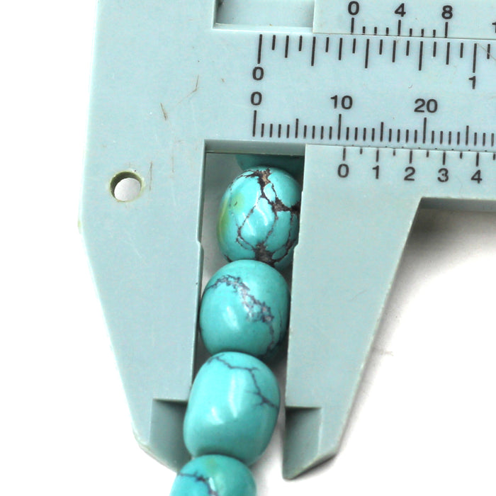 AAA Quality Barrel Cut Turquoise