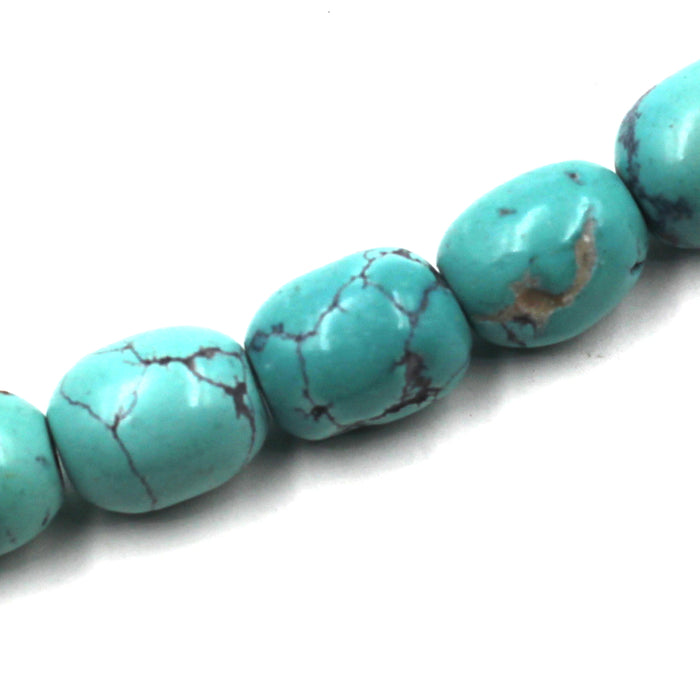AAA Quality Barrel Cut Turquoise