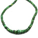 Graduated Green Turquoise Rondelles