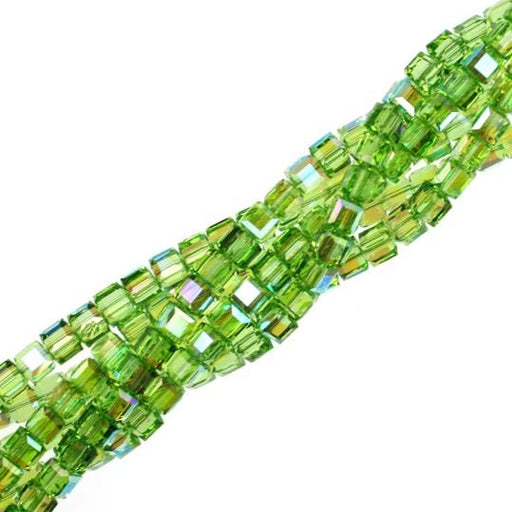 6mm Peridot AB Swarovski Crystal