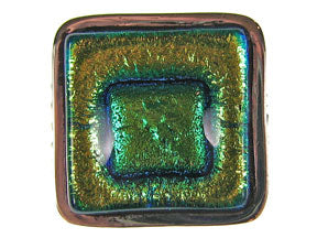 Green Dichroic Inlay 5-Strand Clasp