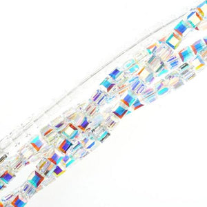 6mm Crystal AB Swarovski Crystal