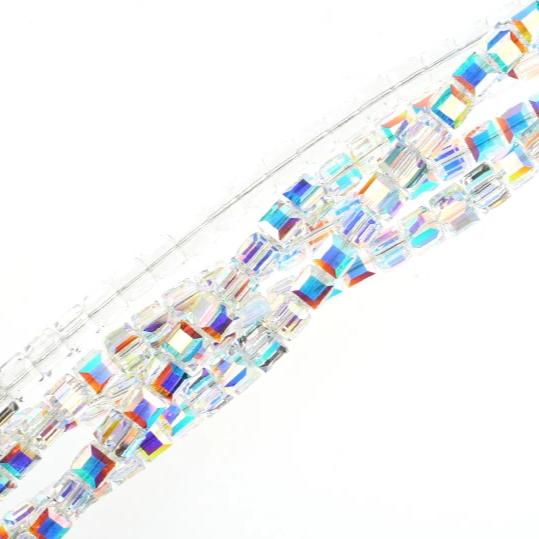 6mm Crystal AB Swarovski Crystal