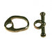 Bronze toggle clasp