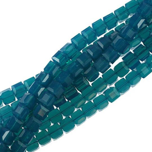 6mm Caribbean Blue Opal Swarovski Crystal