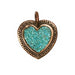 Turquoise Heart Pendant