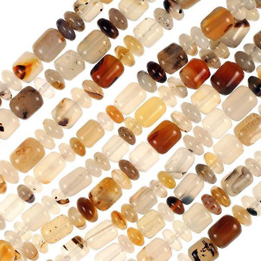 Montana Agate Rondelles